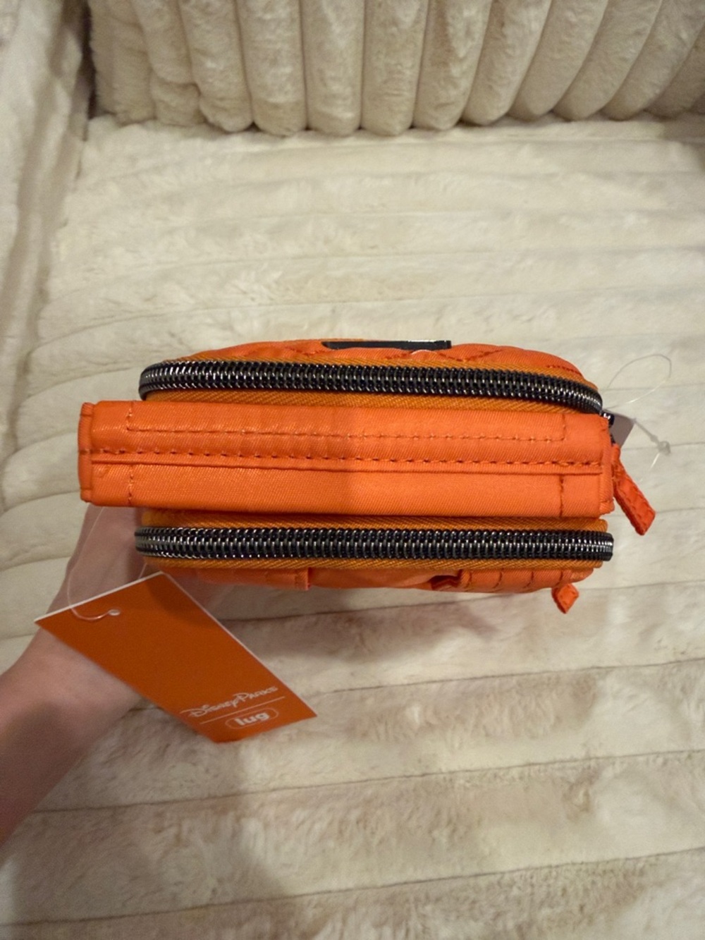 NWT Disney Parks Epcot Flower & Garden Festival Orange Bird Lug Crossbody Bag - Picture 8 of 9